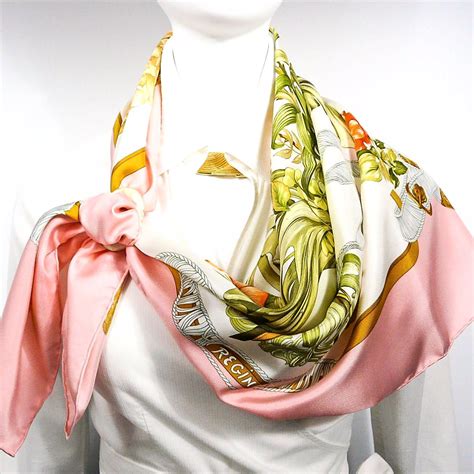 hermes pink regina scarf value|Hermes scarf Regina On Sale .